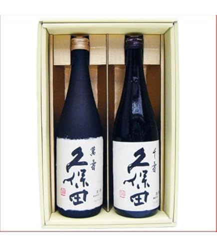 久保田　萬寿　720ml 2本セット Amazon.co.jp: 【獺祭 純米大吟釀 磨き二割三分と久保田 純米大吟醸 萬
